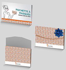 Pochette à masque
