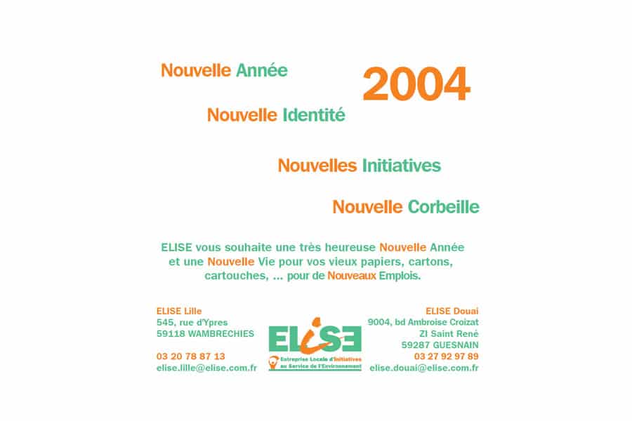 Carte de vœux 2004