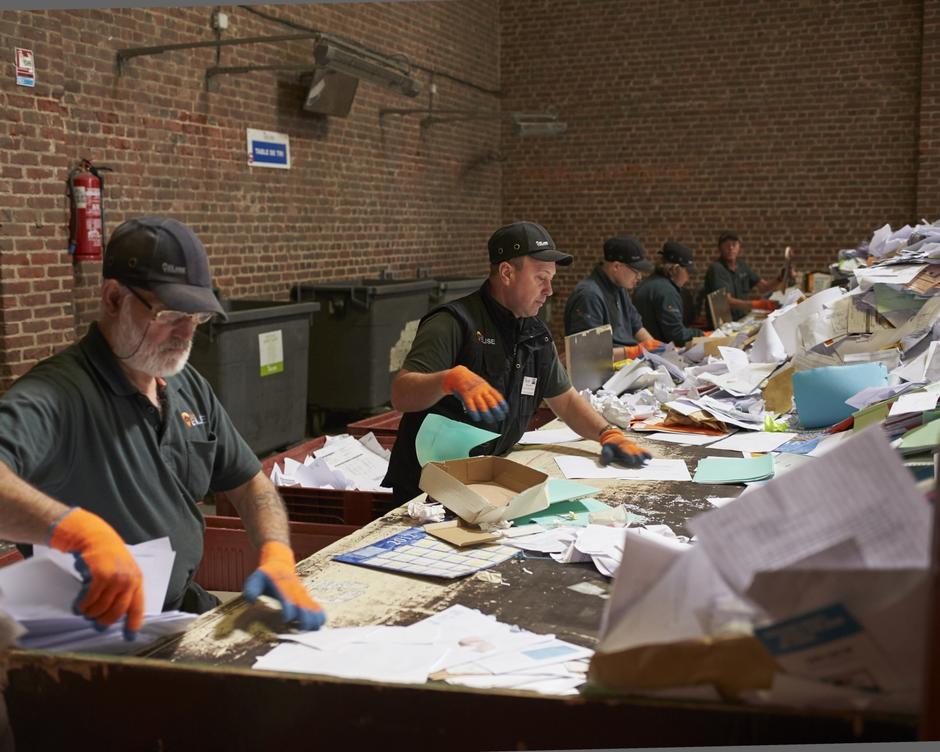 Tri des déchets chez ELISE