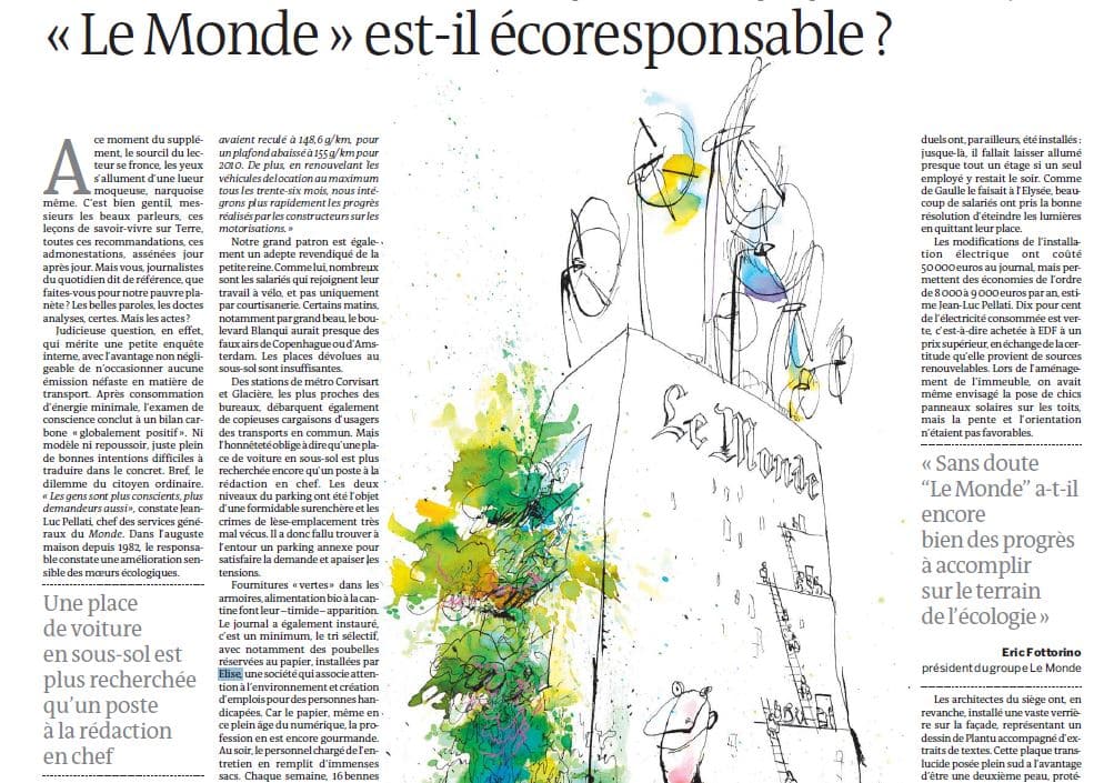 Le Monde s'engage