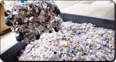 Destruction de documents papier confidentiels