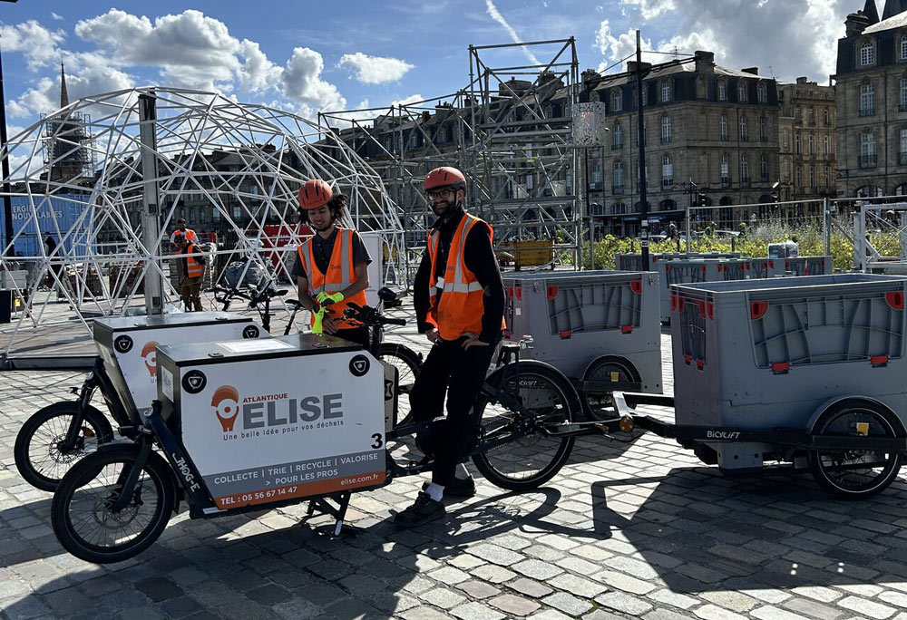 Vélos collecteurs ELISE